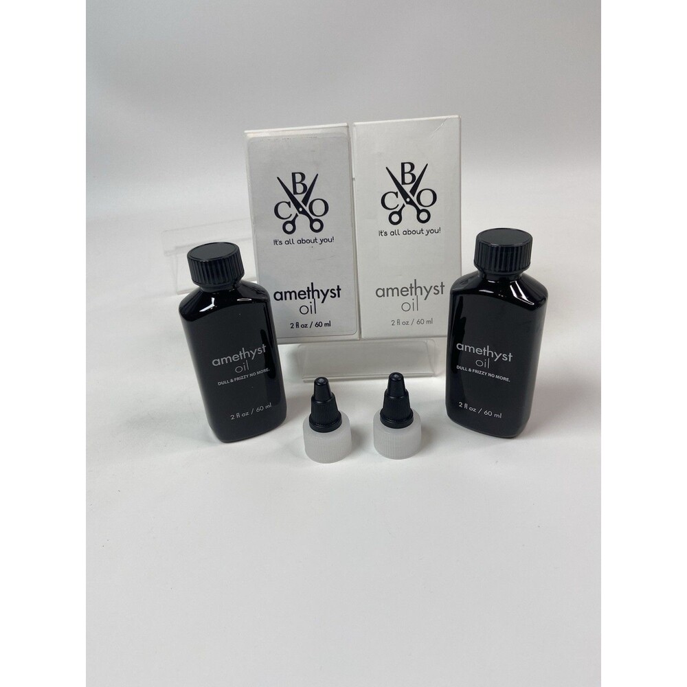 BCO Amethyst Seed Oil 2oz 60ml Hair Treatment Anti Frizz Heat Protect Shine (2)